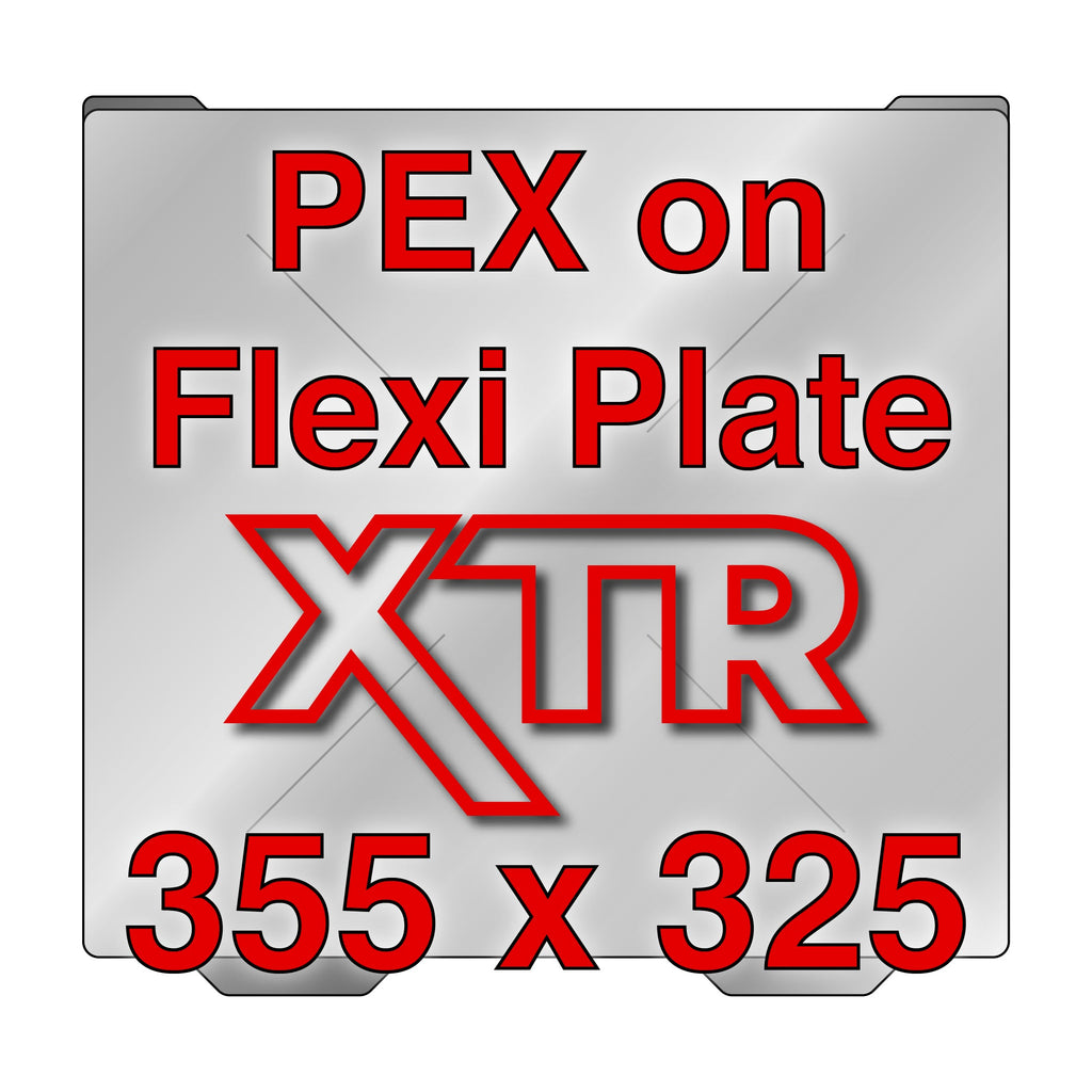XTR Flexi Plate with PEX - Bambu Lab H2D  - 355 x 325