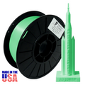 Neon Green AF Silk PLA 3D Printer Filament, 1.75 mm Diameter, 1 kg Spool