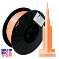 Neon Orange AF Silk PLA 3D Printer Filament, 1.75 mm Diameter, 1 kg Spool