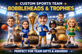 🏆 Custom Sports Team Bobbleheads &amp; Trophies
