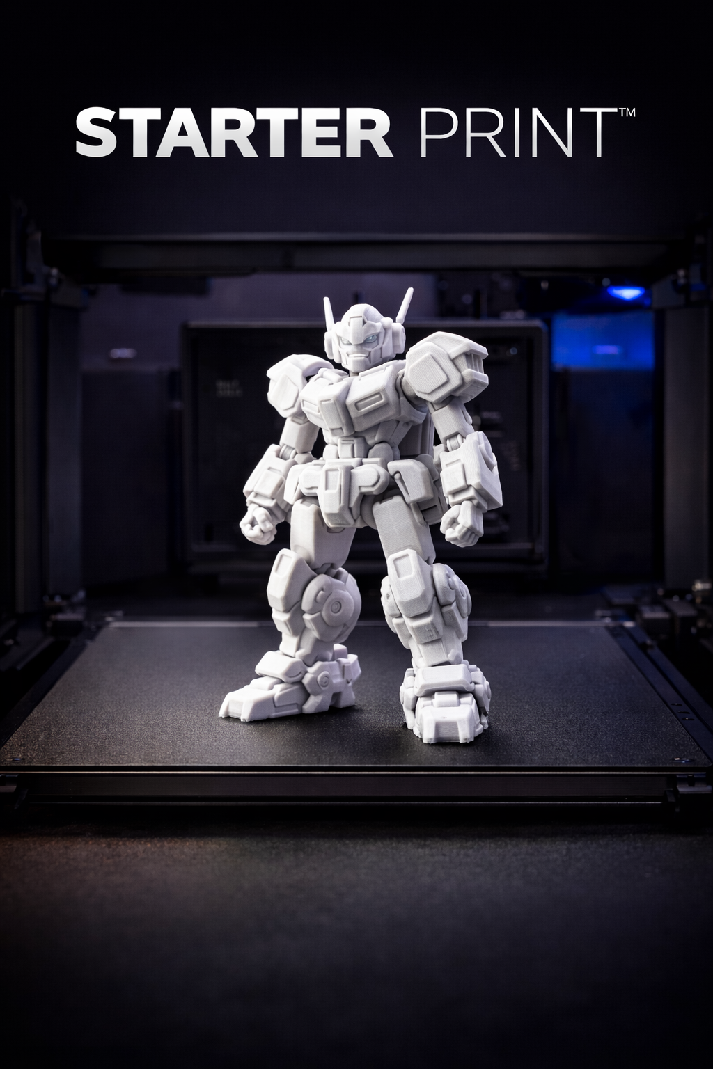 🟢 STARTER PRINT™ – Custom 3D Printing (80–120 mm)